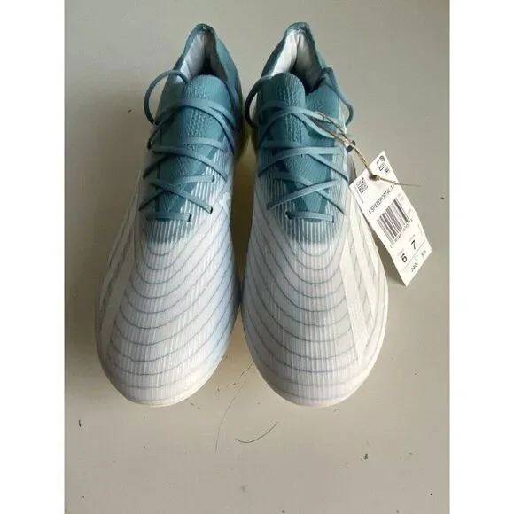 adidas gazelle silver green womens adidas X Speedportal.3 Parley TF Artificial Turf Soccer Shoe  White/Grey/Blue